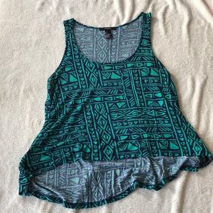 Tribal low high tank